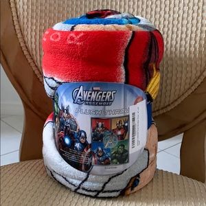 New! Disney Marvel Avengers plush throw 46” x 60”